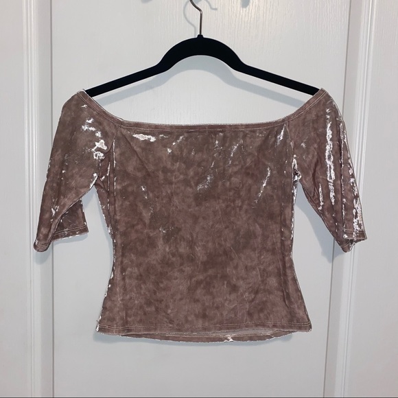 Forever 21 Velvet Top - Picture 3 of 3